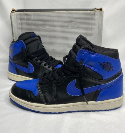 2001 Nike Air Jordan 1 One Royal Size 9 With Box