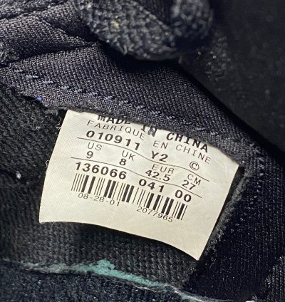 2001 Nike Air Jordan 1 One Royal Size 9 With Box