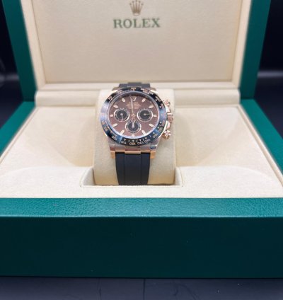 Rolex Daytona Chocolate Dial Oysterflex Discontinued