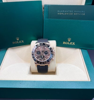 Rolex Daytona Chocolate Dial Oysterflex Discontinued