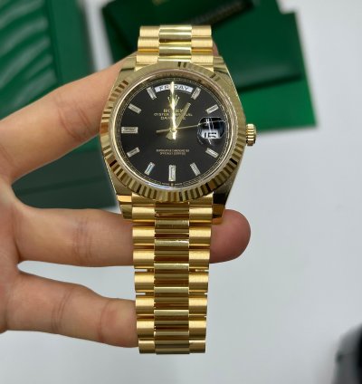 Rolex Day-date 40 228238a Black Diamond