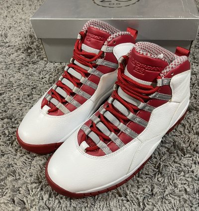 2005 Jordan 10 Retro Red Steel Rare Collectible
