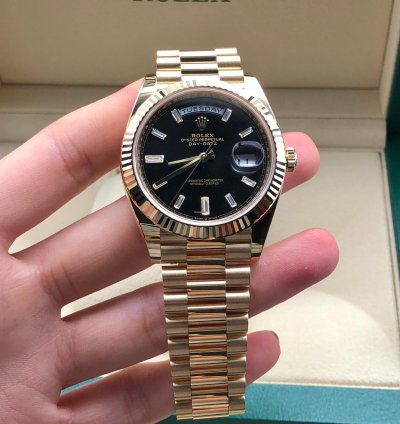 Rolex Day-date 40 228238a Black Old Card 2020