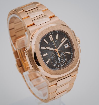 Patek Philippe Nautilus 2022 Nautilus 5980 1r Rose Gold Bracelet Discontinued