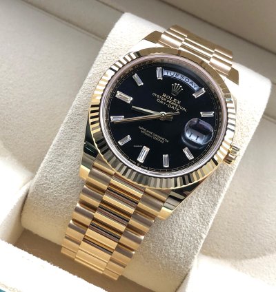 Rolex Day-date 40 228238a Black Old Card 2020
