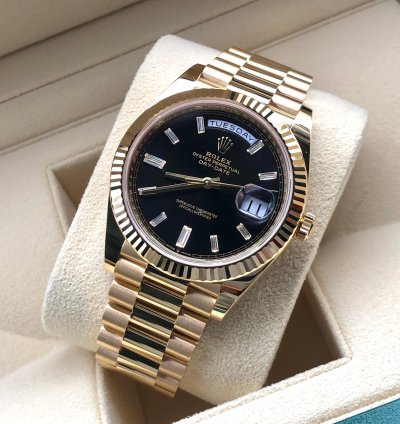 Rolex Day-date 40 228238a Black Old Card 2020