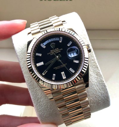 Rolex Day-date 40 228238a Black Old Card 2020