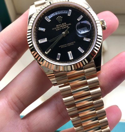 Rolex Day-date 40 228238a Black Old Card 2020