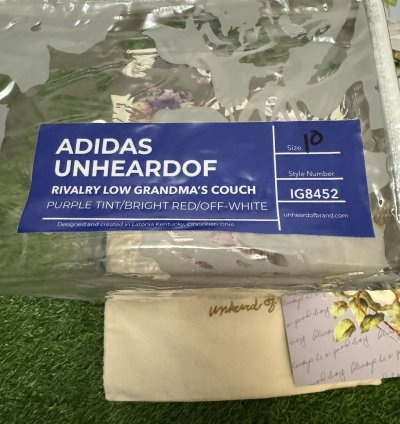 Special Box Adidas Rivalry Low Unheardof Grandma Couch