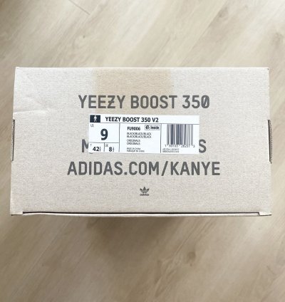 Steal Adidas Yeezy Boost 350 V2 Black - Size 9