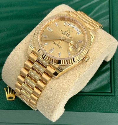 Rolex Day-date 40 228238a Champ Diamonds