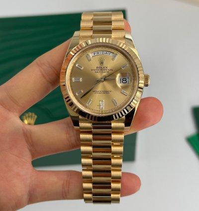 Rolex Day-date 40 228238a Champ Diamonds