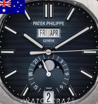 Patek Philippe Nautilus 2024 Patek Philippe Nautilus Annua Calendar Moon Phase 5726 1a-014
