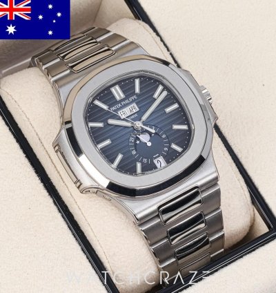 Patek Philippe Nautilus 2024 Patek Philippe Nautilus Annua Calendar Moon Phase 5726 1a-014