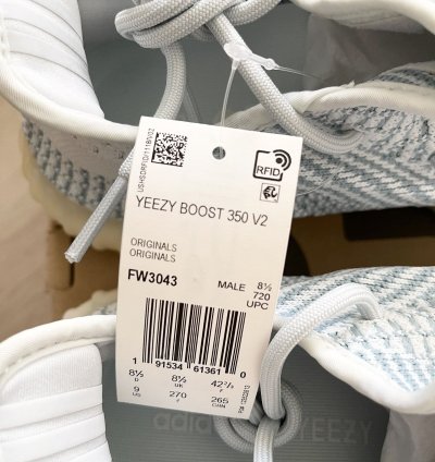 Steal Adidas Yeezy Boost 350 V2 Cloud White - Size 9