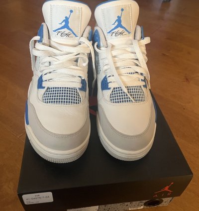 2012 Jordan 4 Retro Military Blue