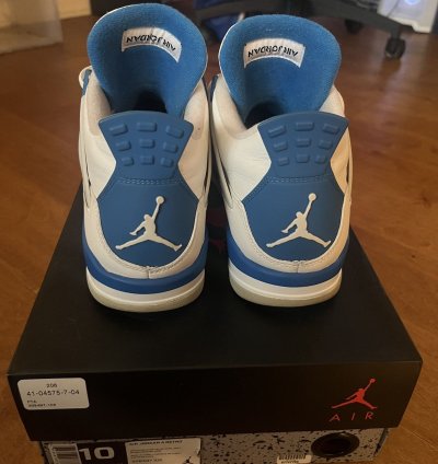 2012 Jordan 4 Retro Military Blue