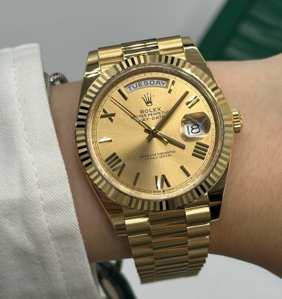 Rolex Day-date 40 228238champ Roman