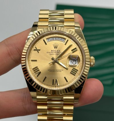 Rolex Day-date 40 228238champ Roman