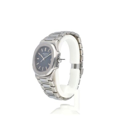 Patek Philippe Nautilus 37 Steel Blue Grey 1995 Box Papers