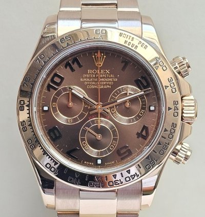 Rolex Daytona Chronograph - 116505 - Choco Arabic Dial - Box Only - Random Serial - Mint