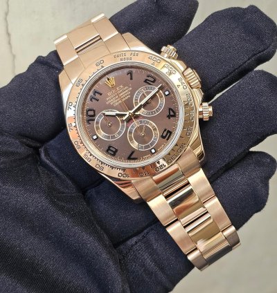 Rolex Daytona Chronograph - 116505 - Choco Arabic Dial - Box Only - Random Serial - Mint