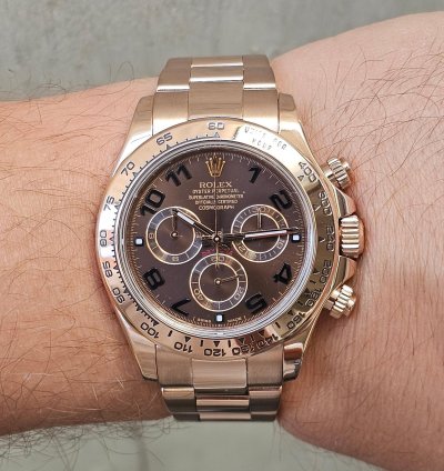 Rolex Daytona Chronograph - 116505 - Choco Arabic Dial - Box Only - Random Serial - Mint