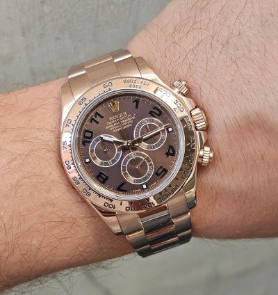 Rolex Daytona Chronograph - 116505 - Choco Arabic Dial - Box Only - Random Serial - Mint
