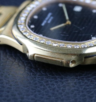 Patek Philippe Nautilus 3700 - Diamond Bezel - Only Watch - Circa 1980