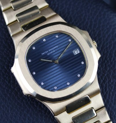 Patek Philippe Nautilus 3700 - Diamond Dial - Only Watch - Circa 1980