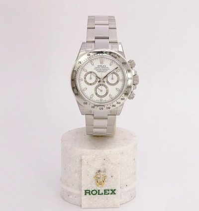 Rolex Daytona Chronograph Stahl Box Papiere Ref 116520 Ovp Ungetragen Verklebt