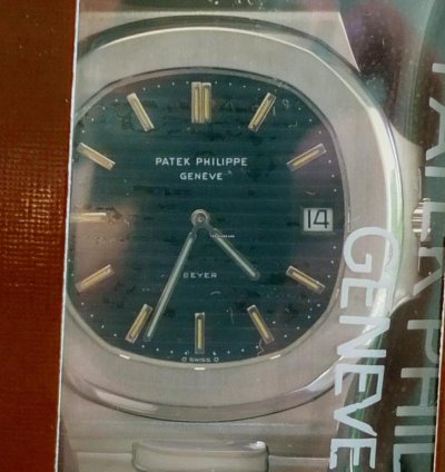 Patek Philippe Nautilus 3700 1 Jumbo Nautilus Beyer Korkbox 1977 Geneve Double Sealed-neuer Service