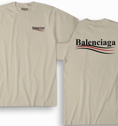 Balenciaga Election Campaign Shirt Sand Made In Usa S To 5xl