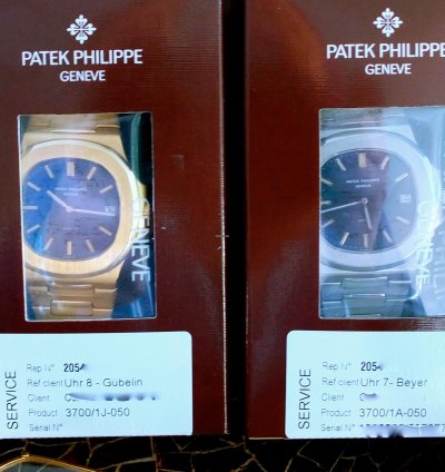 Patek Philippe Nautilus 3700 1 Nautilus Belin 18k Gelbgold Erstbesitz Full Set Double Geneve Sealed