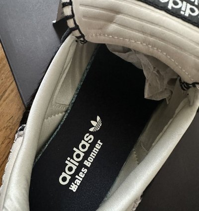 Wales Bonner Adidas Black Pony-hair Samba