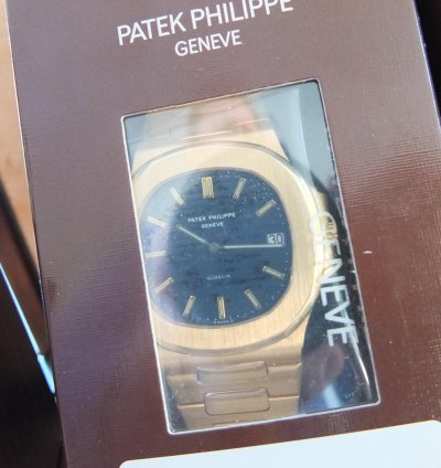 Patek Philippe Nautilus 3700 1 Nautilus Belin 18k Gelbgold Erstbesitz Full Set Double Geneve Sealed