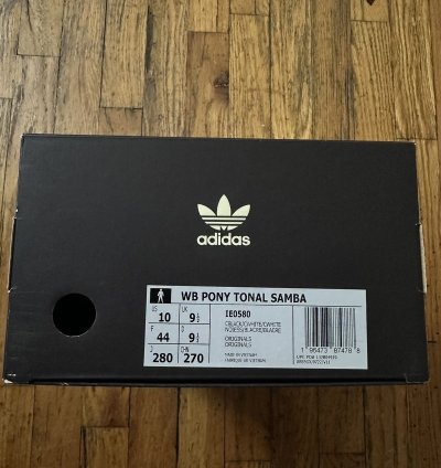 Wales Bonner Adidas Black Pony-hair Samba