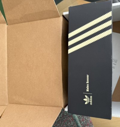 Wales Bonner Adidas Brown Croc Embossed Sambas
