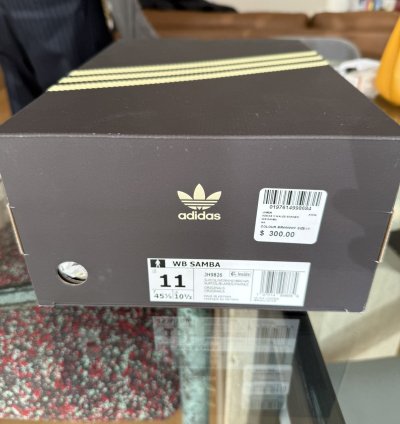 Wales Bonner Adidas Brown Croc Embossed Sambas