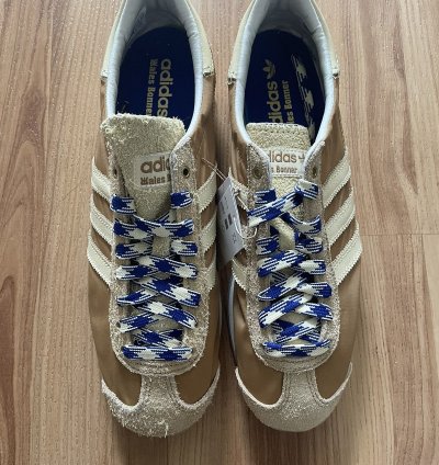 Wales Bonner Adidas Country Samba Shoes Cream Tan