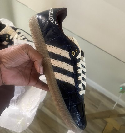 Wales Bonner Adidas Croc Samba Navy