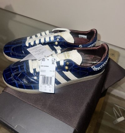 Wales Bonner Adidas Croc Samba Navy