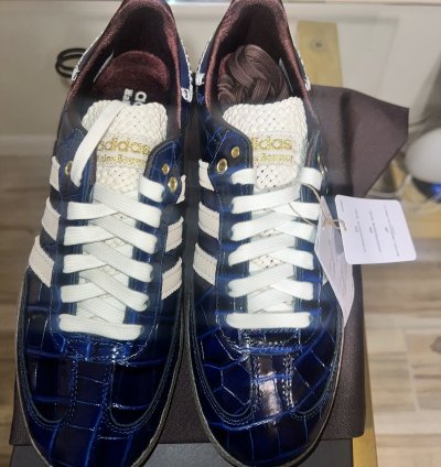 Wales Bonner Adidas Croc Samba Navy
