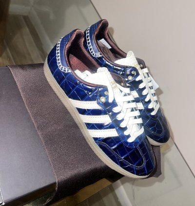 Wales Bonner Adidas Croc Samba Navy