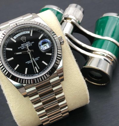 Rolex Day-date 40 228239 Black Index Dial