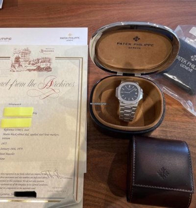 Patek Philippe Nautilus 3700 1 Unpolished Extract Archives