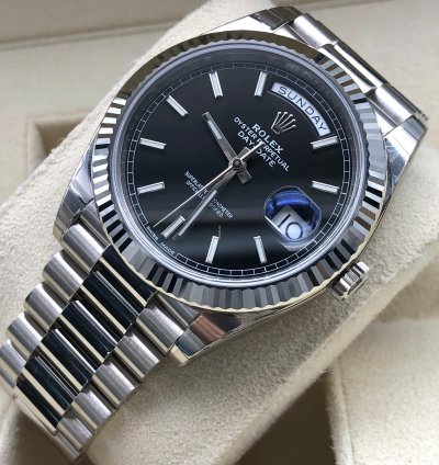 Rolex Day-date 40 228239 Black Index Dial