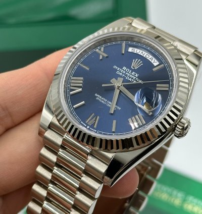 Rolex Day-date 40 228239 Blue Roman