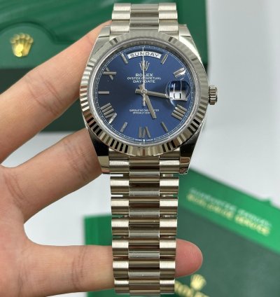 Rolex Day-date 40 228239 Blue Roman