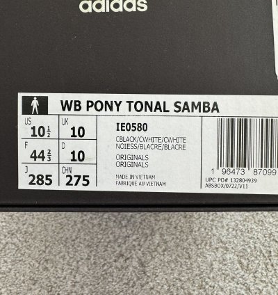Wales Bonner Adidas Pony Hair Samba